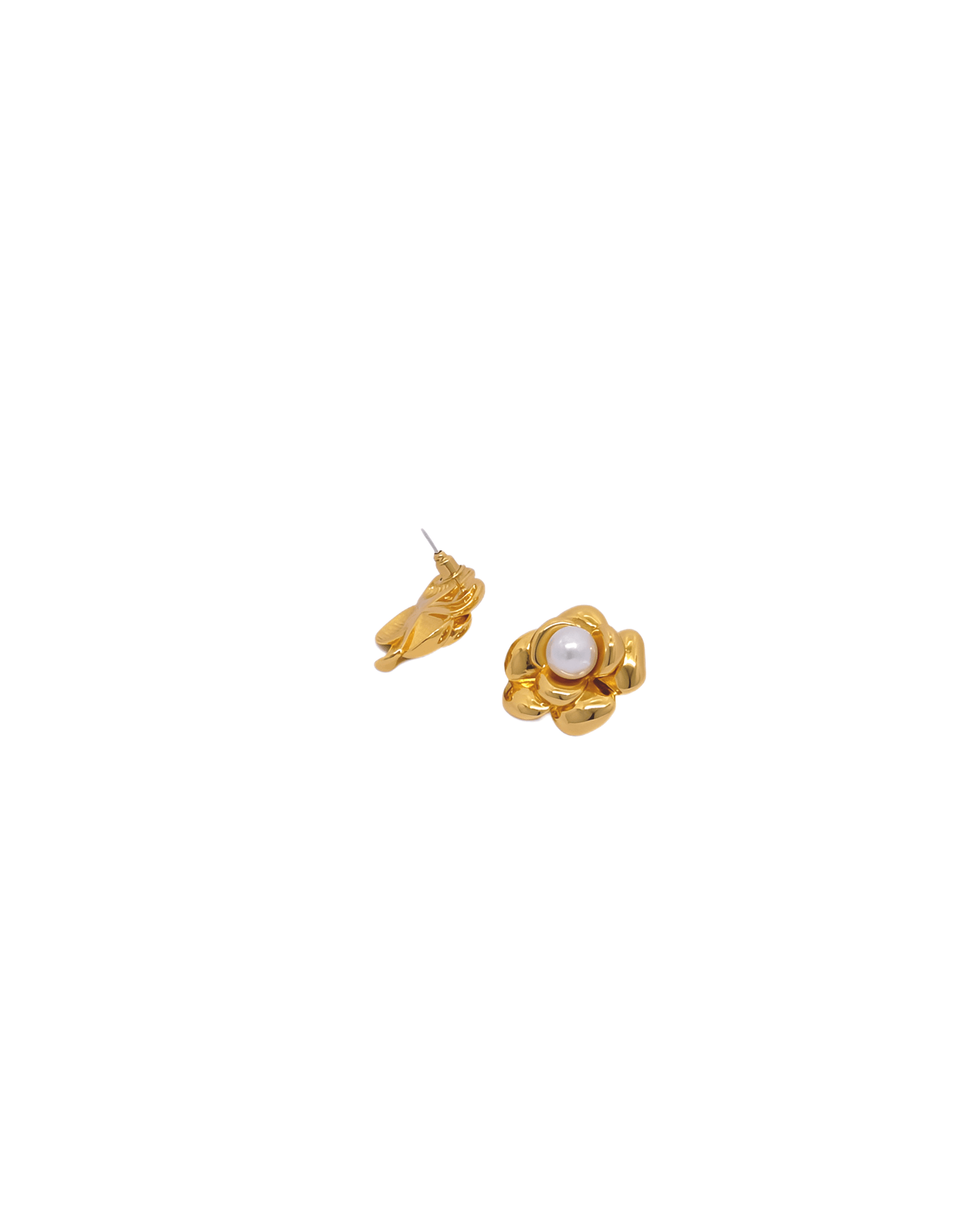 PENDIENTES PERLAS FLORAL