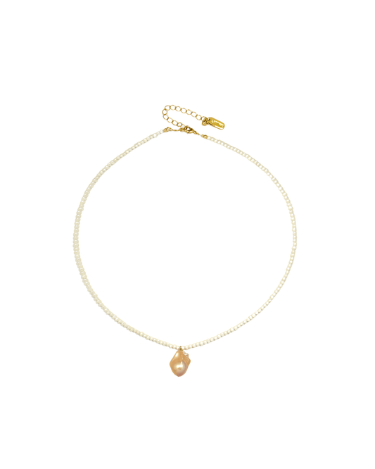 SUNSET PEARL NECKLACE
