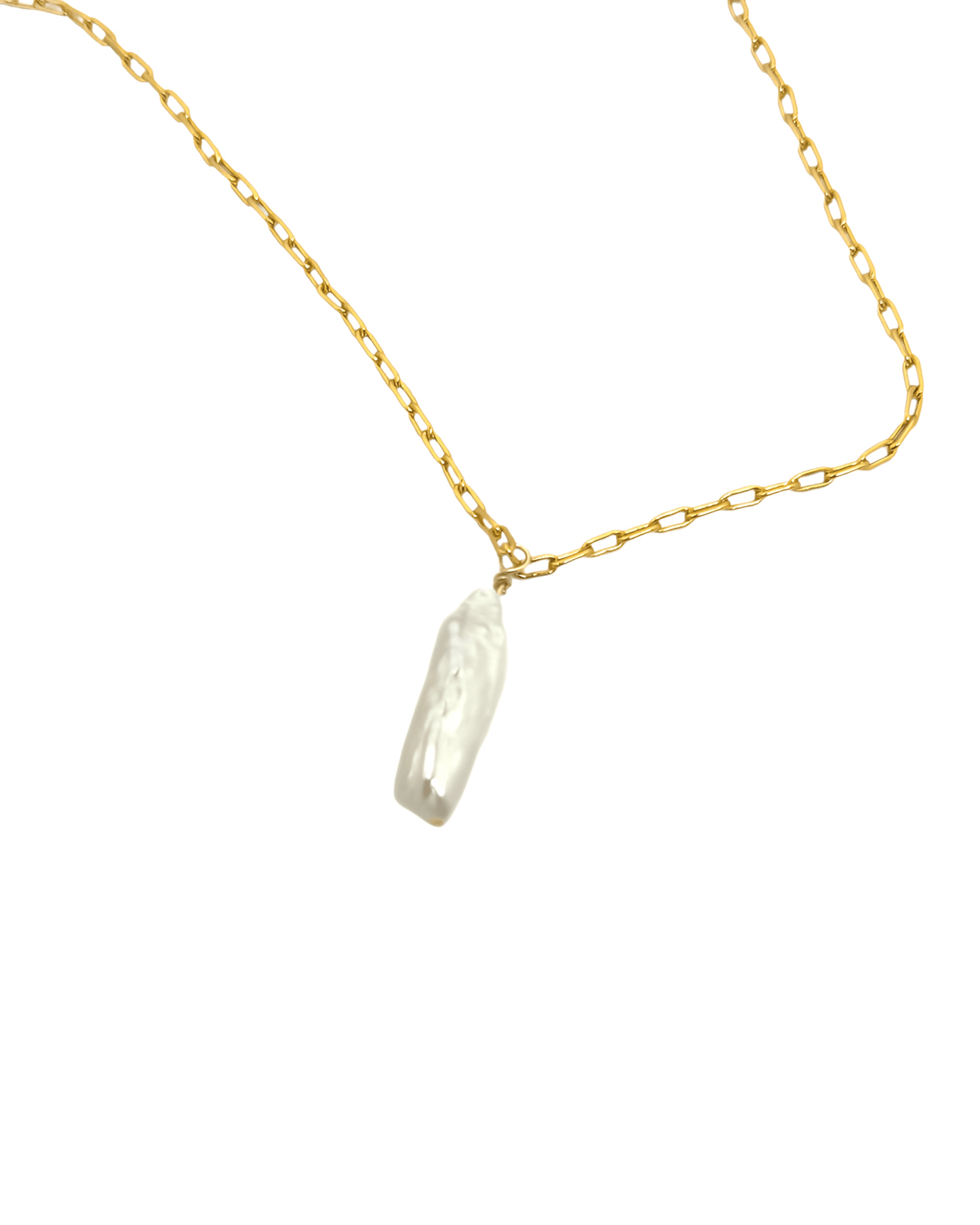 SINGLE WATER PEARL NECKLACE