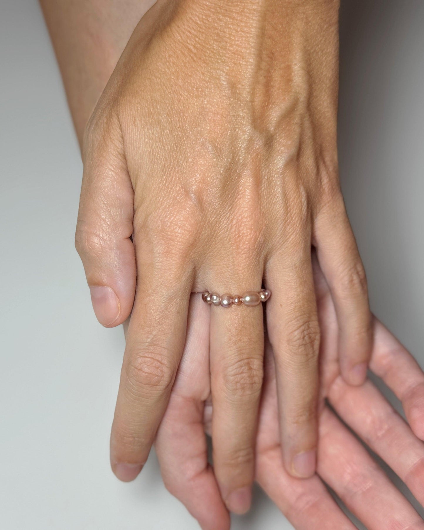SUNSET PEARL RING I