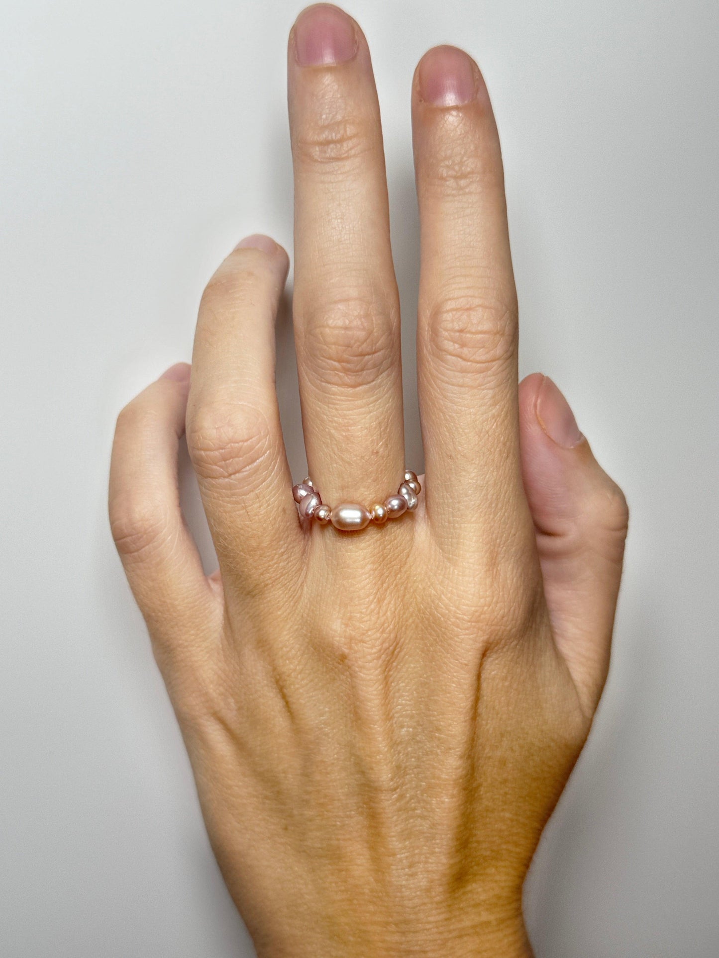 SUNSET PEARL RING I