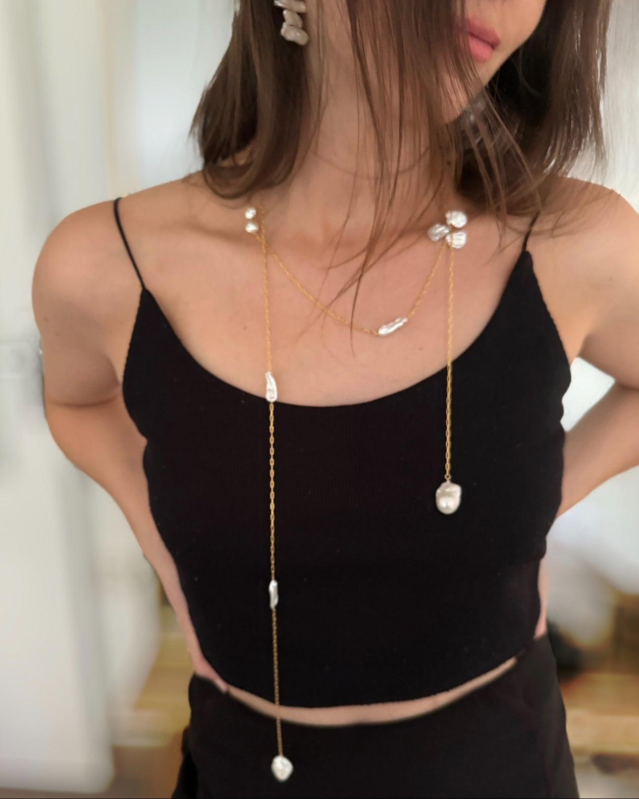 ONE HUNDRED PEARLS NECKLACE