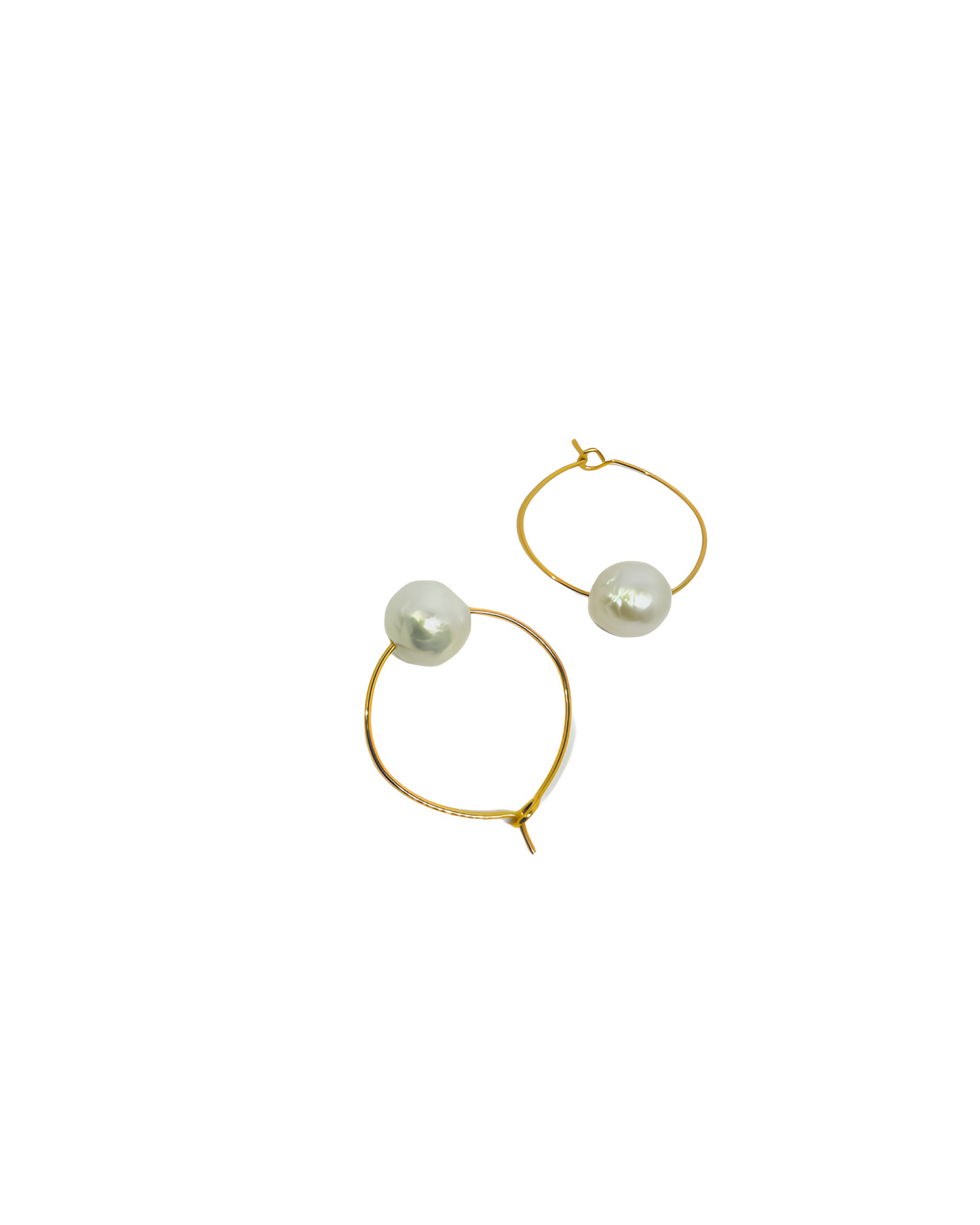 PENDIENTES PERLAS BAROQUE UNIQ