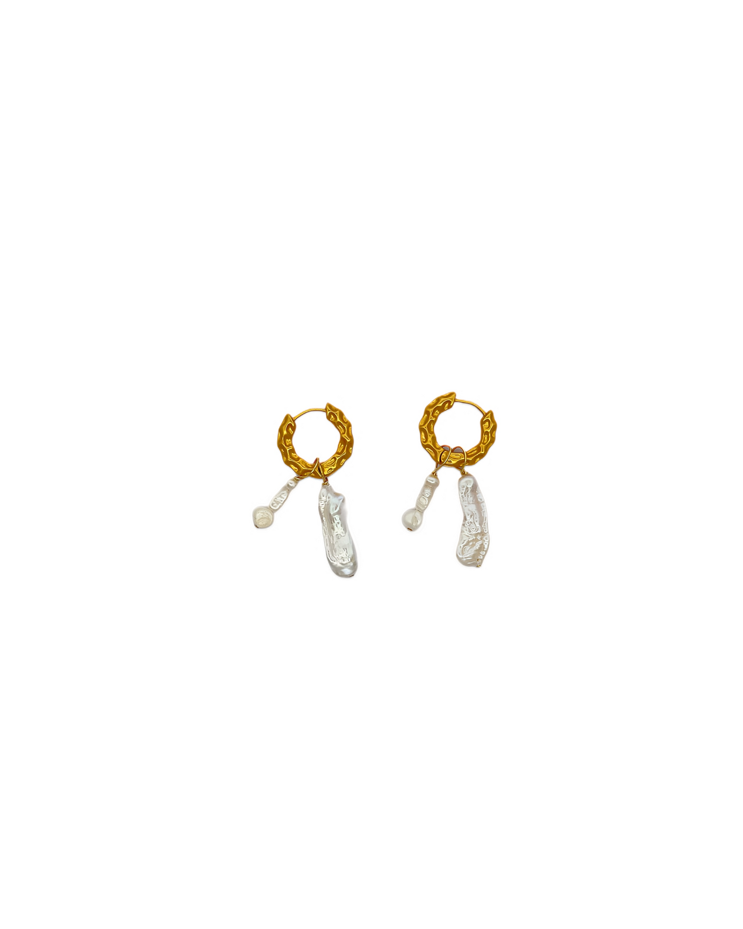 PENDIENTES PERLAS DOBLE